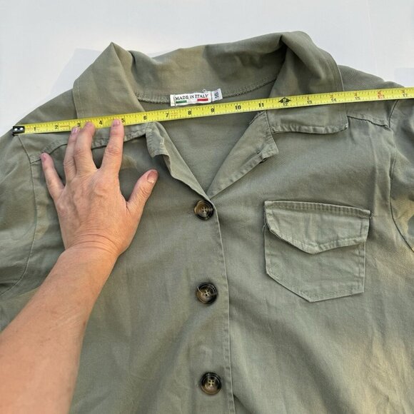 Made In Italy Army Shirt Quote You Make Me Smile Size XXL - Picture 7 of 13